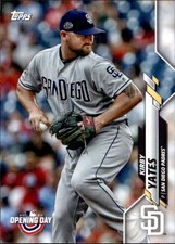 2020 Topps Opening Day #127 Kirby Yates Padres