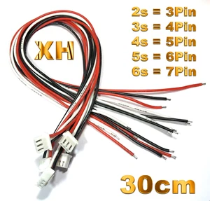 ✅ XH Stecker female mit 30cm 24AWG Silikonkabel Balancerkabel 2s 3s 4s 5s 6s ✅ - Bild 1 von 13