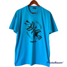 Foot Race Against Arms Race Blue T-Shirt Size XL Vintage Lynchburg VA 1991 VTG