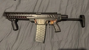 Worker Mod Prophecy MCX Kit Full Dart Kit Black With Stock, Grip, And Magazine - Picture 1 of 12