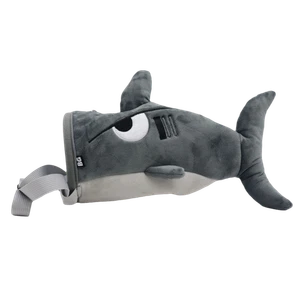 Gray Color Flannel Shark Chalk Bag Bouldering Bag Bouldering - Picture 1 of 11