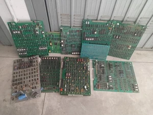 Lot 9x Boards , Components or Spare Parts for Used Jamma! Arcade Pcb Untested - Foto 1 di 3