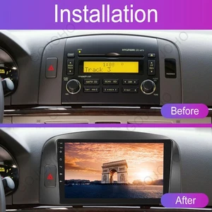 Radio de coche 64 GB para Hyundai Sonata Nf 2004-2008 Android 13 Carplay navegación estéreo - Imagen 1 de 26