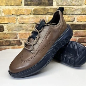 Cole Haan Zerogrand WFA Sneaker Oxfords Men's Size 10.5 M Brown Black C40446 - Picture 1 of 12