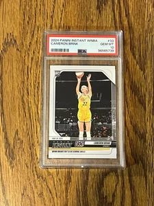 2024 Panini Instant WNBA #33 Cameron Brink RC PSA 10 - Bild 1 von 2