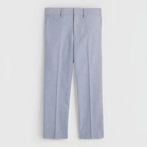 J. Crew Boys Crewcuts Thompson Suit Pants Cloudy Blue Oxford Size 14 - Picture 1 of 19
