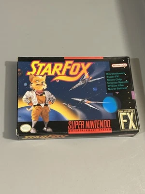 Star Fox Super Nintendo SNES Complete CIB - Image 1 of 4