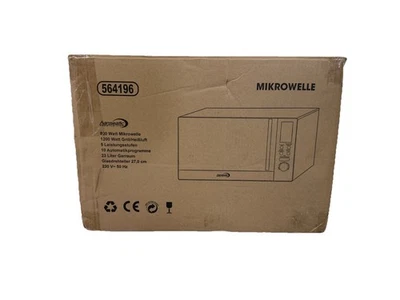 Hanseatic »AS823EBB-P« Mikrowelle, edelstahl - B-Ware neuwertig - Bild 1 von 2