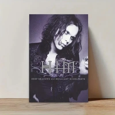 HIM Deep Shadows & Brilliant Highlights Abstract Poster Wall Art Print, Noframe - Image 1 of 2