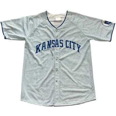 Kansas City Royals Blue SGA Stadium Giveaway Baseball Jersey Mens XL - Image 1 of 4