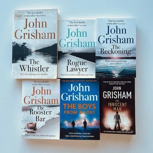 John Grisham 6 Books Bundle 6x PB See Description & Photos For Titles Newer Book - Picture 1 of 24
