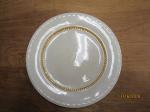 Fitz & Floyd CARISSA PAISLEY Dinner Plate 11" Beige Cream 1 ea 8 available - Picture 1 of 10