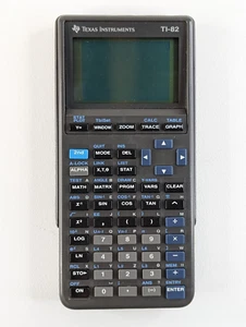 Texas Instruments Calculator TI-82 FOR PARTS OR REPAIR - Picture 1 of 5
