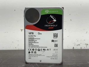 Seagate Ironwolf 18TB HDD 3.5 Internal SATA 7200 RPM ST18000NE000 - A204 - Picture 1 of 4