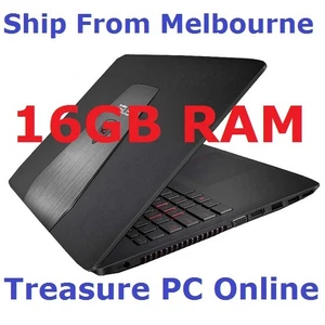 Asus ROG GL552VW-DM210T Laptop i7 6700 15.6" FHD 16GB RAM 128GB SSD 1TB GTX960M - Picture 1 of 4