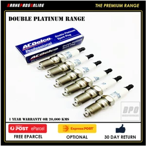 6x Spark Plug For Chrysler Grand Voyager RG - SE 3.3L 6 CYL EGA 5/01-3/08 41834* - Picture 1 of 3