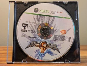 Soul Calibur 4 IV (Microsoft Xbox 360, 2008) Disc Only - Tested - Excellent Disc - Picture 1 of 2
