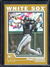 2004 Topps Chrome Gold Refractor Magglio Ordonez #293