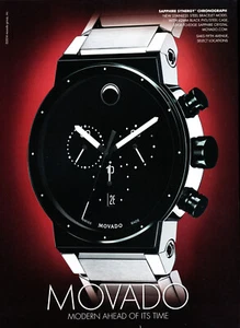 REVISTA RELOJ MOVADO anuncio promocional #26 2014 "NO ES UN RELOJ" - Imagen 1 de 3