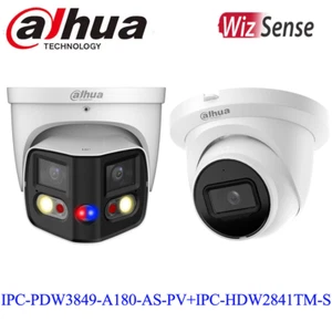 Dahua 8MP 4K IP Camera POE Eyeball WizSense Active Deterrence/Smart Light Audio - Picture 1 of 24