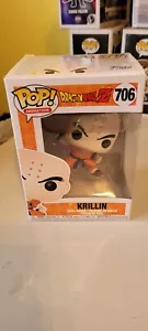 Funko Pop! Animación #706: Dragon Ball Z S7 - Krllin con figura de disco destruido - Imagen 1 de 4