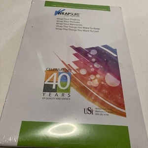 Wrap Sure Thermo (Heiß) Laminier Beutel/Blätter, Menü Größe, 12x18 100er Pack USI - Bild 1 von 4