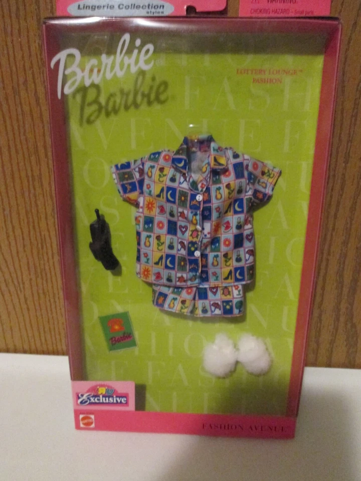 Barbie Lingerie Dreamscape Fashion Avenue Accessories 2000 Mattel