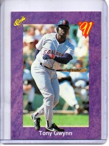 1991 CLASSIC GAMES #156 TONY GWYNN SAN DIEGO PADRES (HALL OF FAMER)!