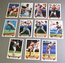 1993 Topps St. Louis Cardinals MLB Baseball Sports Trading Cards - You Pick