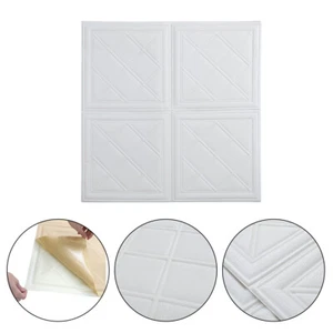 5pcs 3D Tile Brick Wall Sticker Wallpaper Self-adhesive Waterproof Foam Panel - Picture 1 of 12