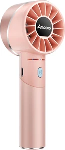 Portable Handheld Turbo Fan, 4 Speeds Wind with Cool Metal Body, 17Hrs Runtime R - Picture 1 of 15