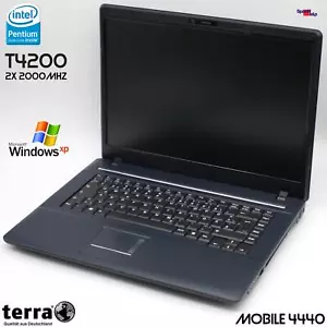 Terra Mobile 4440 Notebook Laptop Windows XP GeForce 9300 1680x1050 15.4" Webcam - Picture 1 of 12