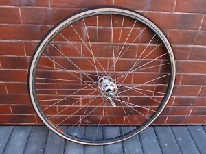 Llanta delantera tubular Campagnolo Record rueda freno Mavic GP4 hecha en Francia 700C - Imagen 1 de 12