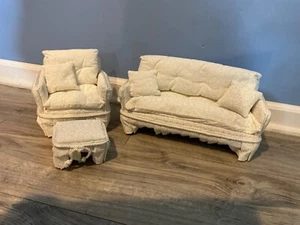 Venditore Campioni Set Soggiorno Mobili Casa delle Bambole - Foto 1 di 13