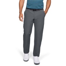 Męskie spodnie golfowe Under Armour UA ColdGear Infared Pants Showdown zwężające się szare