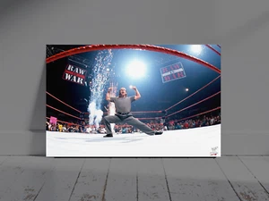 WWE Attitude Era Shawn Michaels Poster | Wrestling Legend Design | Vintage Wrest - Bild 1 von 7