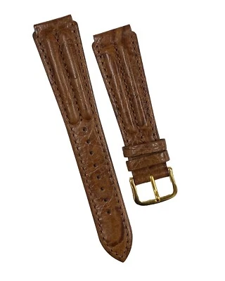 Correa de correa de cuero marrón de 18 mm original NOS Seiko 6M13-0010, 6M15-9000, 7T39-7A00 Foto 1 de 4