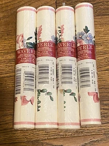 Waverly Fine Wall Coverings 4 Floral Borders NIP 5 Yards Per Roll - Picture 1 of 2