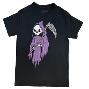 Spencers Nap Forever Grim Reaper T-Shirt Unisex Small Black Halloween Gothic - Picture 1 of 10