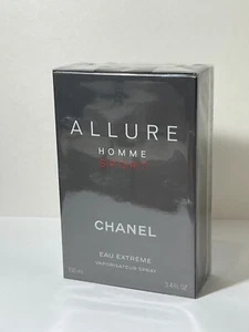 Chanel Allure Homme Sport Eau Extreme 100ml New in Box Sealed Authentic - Picture 1 of 3