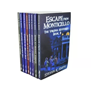 Virginia Mysteries Series 8 Books By Steven K Smith - Young Adult - Paperback - Picture 1 of 4