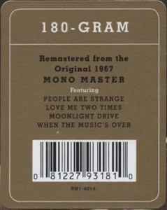 THE DOORS Strange Days MONO MASTER *SEALED* 180g Vinyl LP mit Hype Sticker Remast - Bild 1 von 3