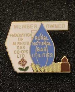 Member Owned Federation Of Alberta Natural Gas Co-Ops LTD. Union Lapel Pin - SP7 - Bild 1 von 4