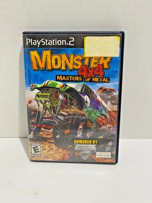 Monster 4x4: Masters of Metal (Sony PlayStation 2 2003) Black Label CIB - Image 1 of 2