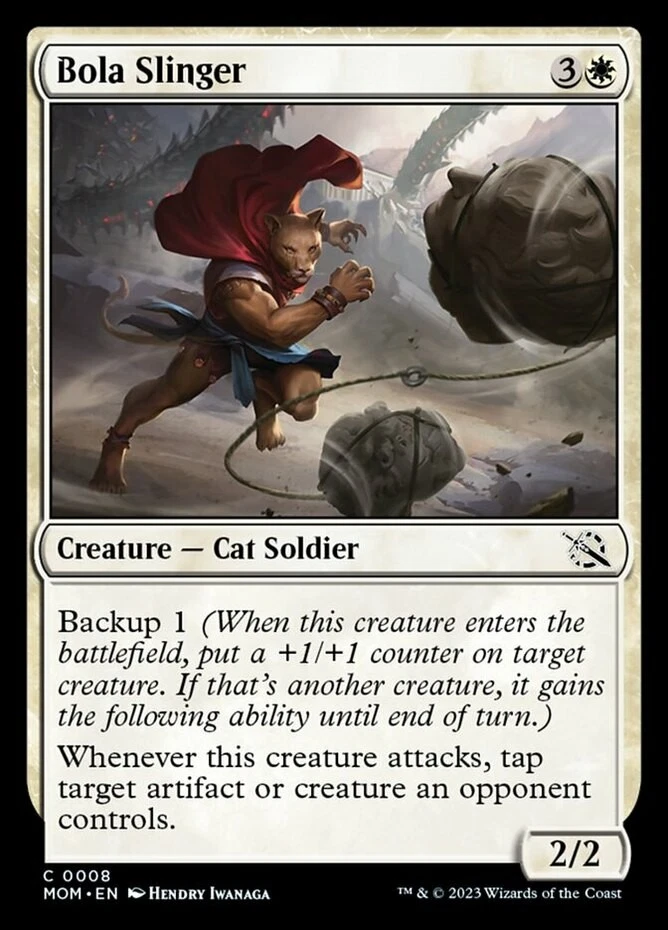 x1 Bola Slinger - March of the Machines - NM - MTG - Image 1 of 1