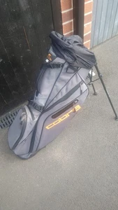 Cobra Stand Bag Grey And Orange Used Condition. - Picture 1 of 17