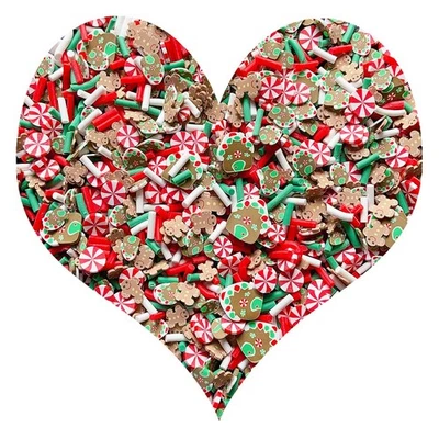 EHOPE Fake Sprinkles Fake Christmas Sprinkles Fake Candy Sprinkles Clay - Image 1 of 4