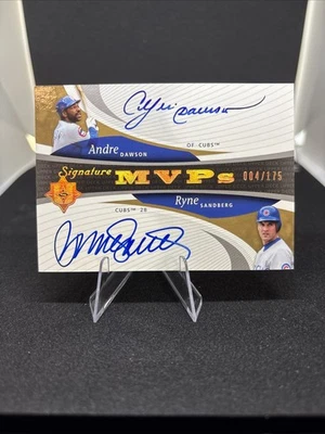 Lindo! 2005 Ultimate Signature MVP Dual Auto Andre Dawson Ryne Sandberg - Imagem 1 de 4