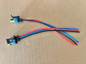 2x for Ford / Lincoln Xenon Ballast Power Plug Wire Connector Harness pigtail - Picture 1 of 1