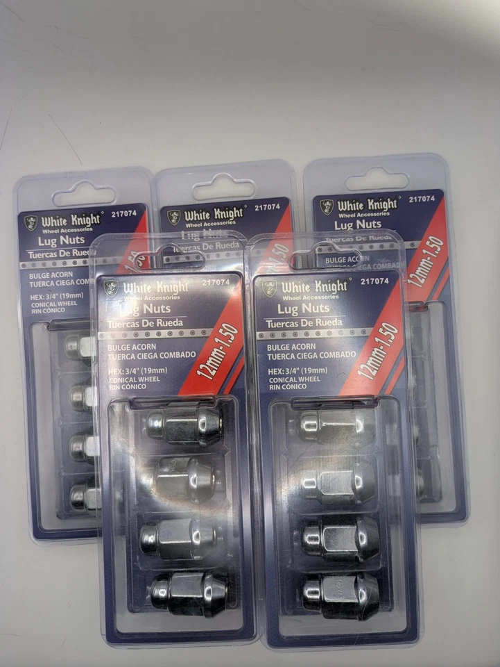 PB/White Knight Wheel Accessories 217074 - Wheel Lug Nut, Rear, Front - Lot of 5 - Image 1 of 4